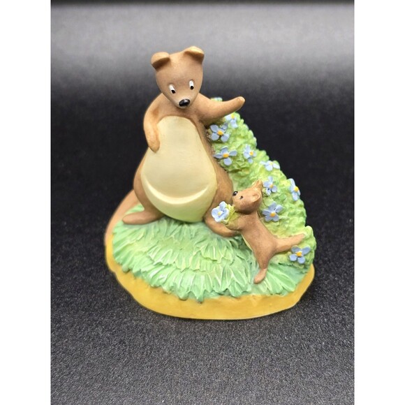 Disney Lenox Classic Pooh Kanga And Roo Figurine Thimble Collection - Picture 1 of 8